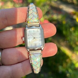 Stunning Vintage sterling silver and opal Women's Watch